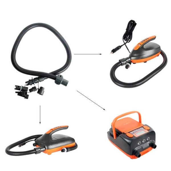 1st Paddel Bräde Elektrisk Luft Pump Uppblåsbart Rör