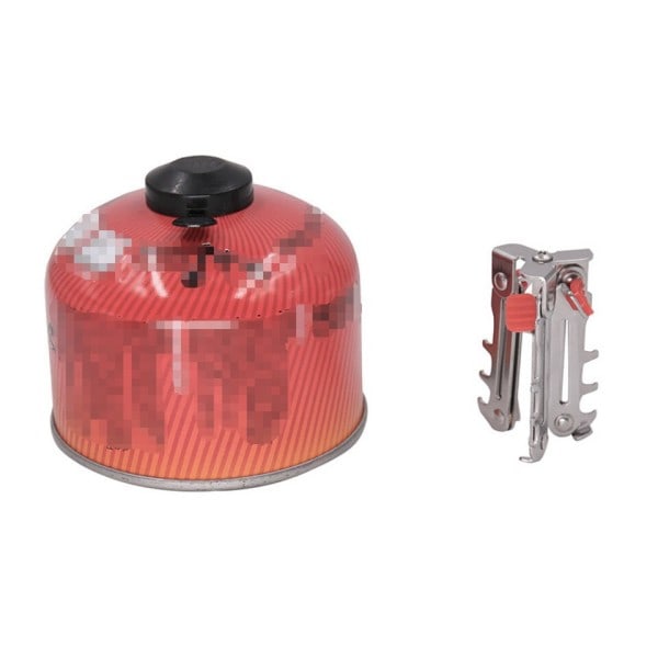 Camping Gass Tank Bracket Brenner Utendørs Komfyr Verktøy Flaske Hylle Stativ Stativ Sammenleggbar Kanister Stativ