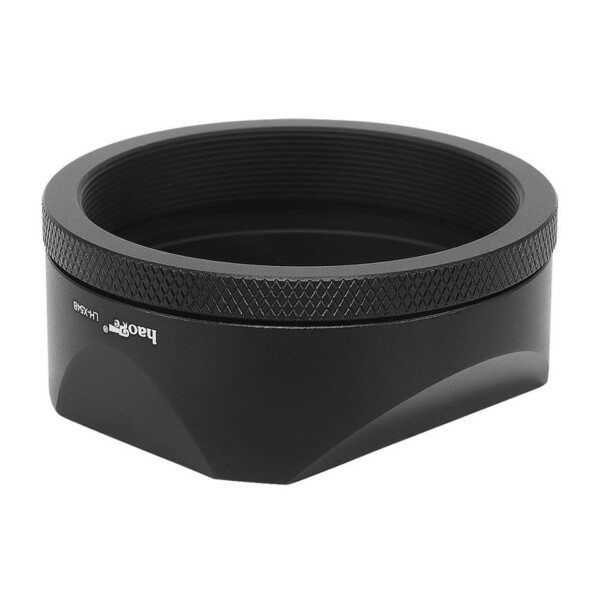 Fyrkantig metall lins kåpa med 49mm adapter ring