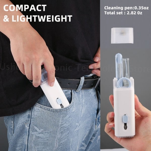 7-i-1 Computer Tastatur Cleaner Brush Kit Earphone Cleaning Pen