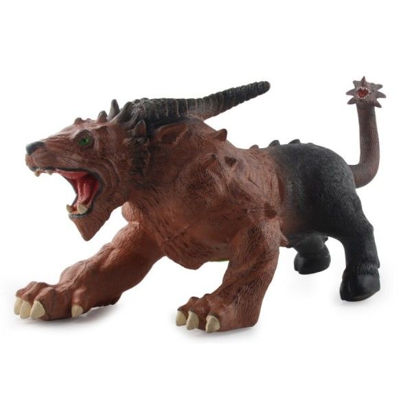 Stor Jurassic Simulering Blød Gummi Lydende Dinosaur Variant Magic Dragon Treangle Dragon