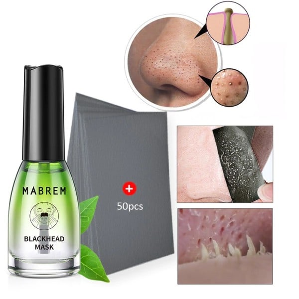Hudorme Fjerner Ansigt Næse Maske Pore Strip Sort Maske Peeling Acne Behandling Deep Cleansing Maske