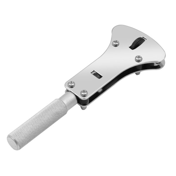 Klocka reparation verktyg kit armbandsur fodral öppnare justerbar skruv