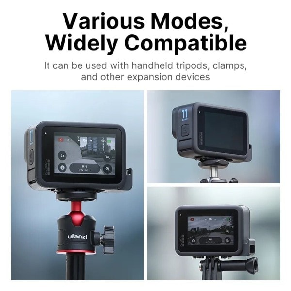 Magnetic Base for GoPro to DJI Action Camera Conversion Standard Screw Support Plate Adapter Mount