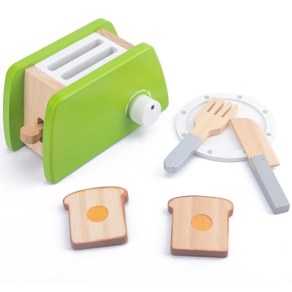 DIY Trä Kök Leksak Låtsas Leka Simulering Modell Set Kaffe Maskin Matlagning Pedagogiska leksaker