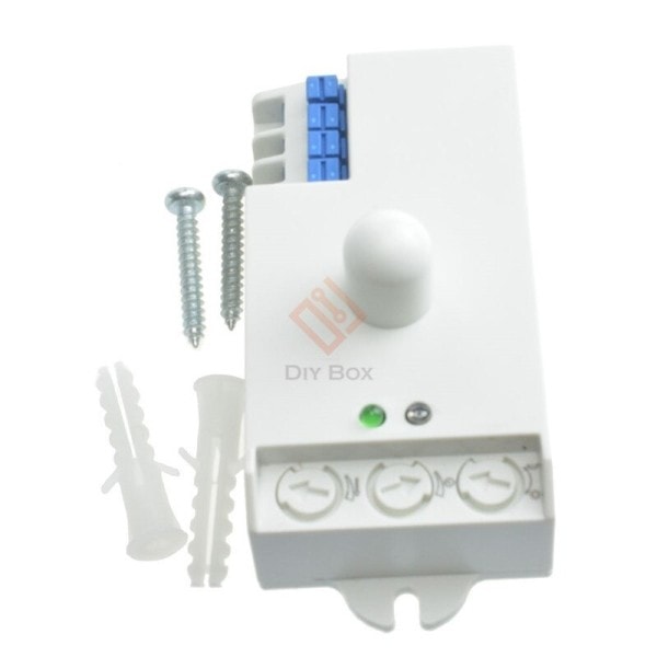 5,8GHz LED Mikrobølge Radar Sensor Lys Switch Menneske Krop Bevægelse Induktion Sensor Controller Switch