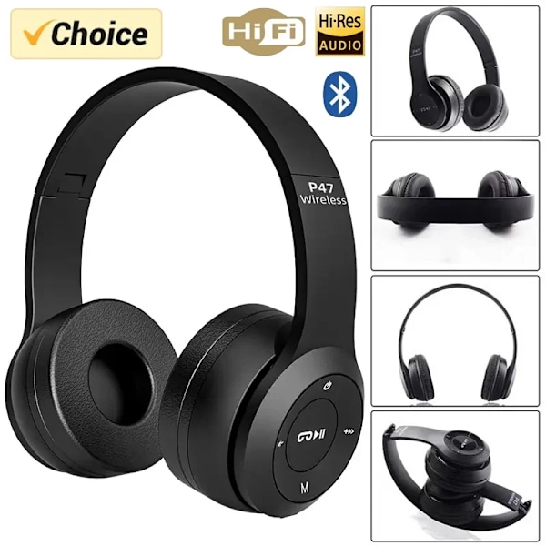 Bluetooth Headset Folding Serie Trådløs Sport Spil Headset