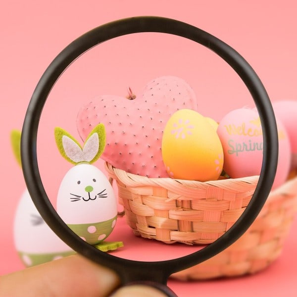 Mini Magnifier 8x Foldbar Pocket Magnifier Portable