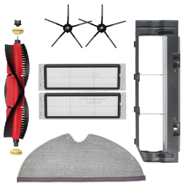 Roborock S5 Max S6 S6 Maxv Tilbehør Reserve Dele Støvsuger Replacement Kit Roller Brush HEPA Filter Moppe Club