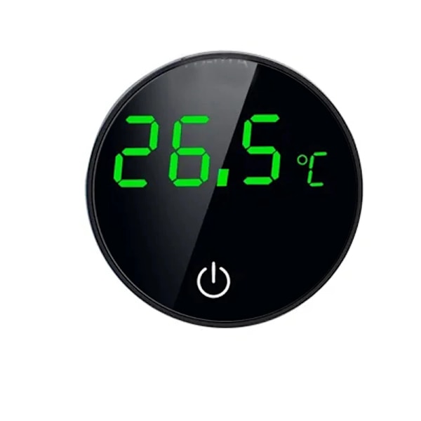 Akvarium Termometer LCD Digital Extern Termometer Laddning Typ-C Fisk Tank Mini Termometer Hög Precision
