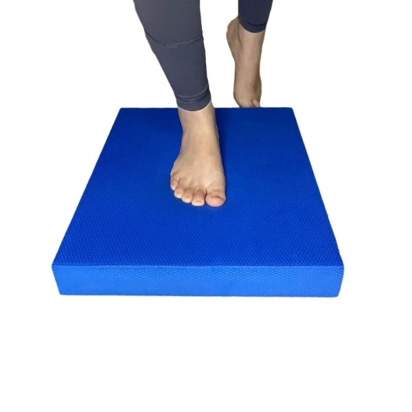 Yoga måtte blød balance pude skum træningspude skridsikker balance pude pilates balance bræt