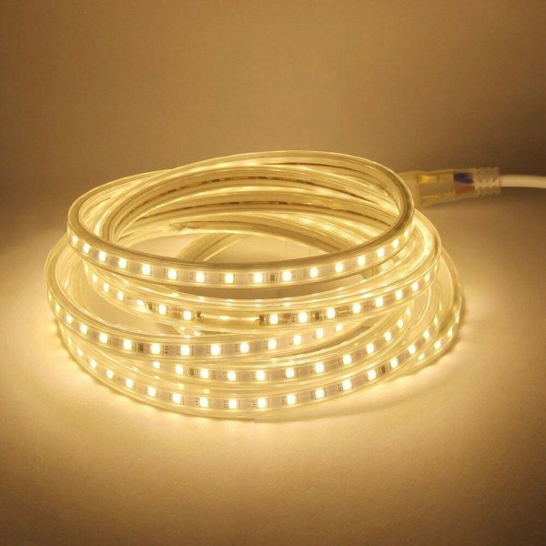 Vandtæt Høj Lysstyrke Fleksibel Lampe Tape Køkken Udendørs Have Værelse Dekor