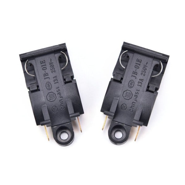 Svart 13A Switch El Kanna Termostat Switch Steam Medium Kök Delar