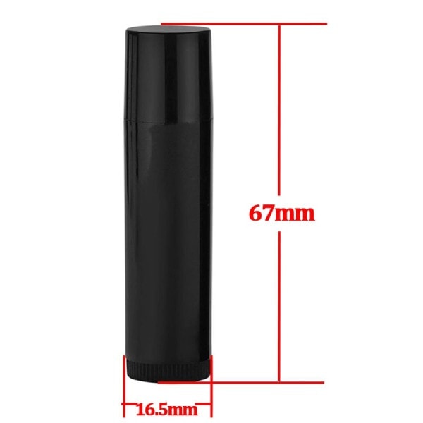 100 st 5ml Tom Läpp Gloss Tuber Tom Kosmetik Behållare Läppstift Burkar