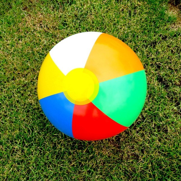 Färgglad Uppblåsbar Ball Ballonger Simning Pool Lek Fest Vatten Spel Ballonger Beach Sport Ball