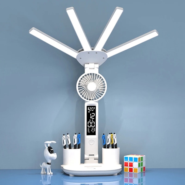 Oppladbar bord lampe for studie bord lampe