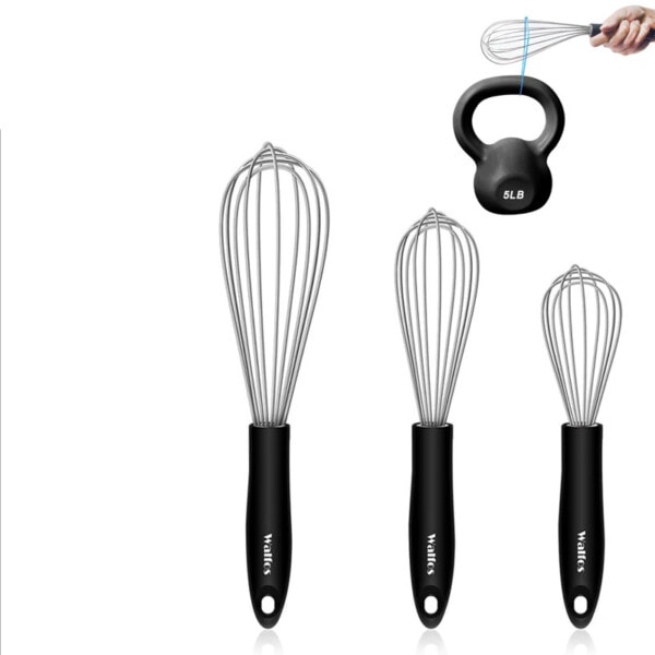 Rustfrit stål Non Stick Hånd Mixer