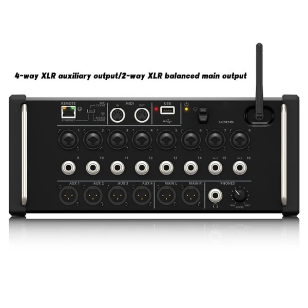 Digital Ljud Mixer Air1: 1 MR18 Audio Mixing Studio USB Multi -track Inspelning DJ Konsol Bord Wifi Ljud Kort
