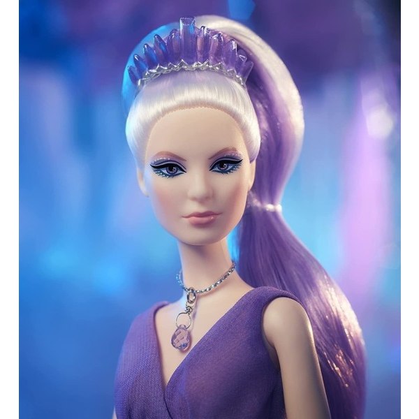 Barbie Crystal Fantasy Samling Ametyst Dukke for jenter