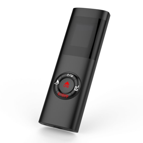 Mini laser avstånd mätare 40 miljoner 60 miljoner mått infraröd avståndsmätare USB uppladdningsbar bärbar handhållen laser