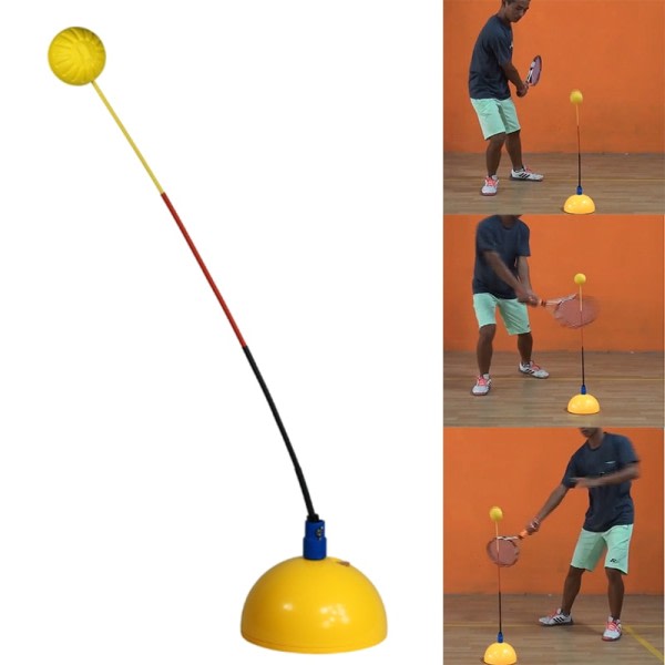 Kannettava tennis valmentaja varusteet palautus harjoitus harjoitus työkalu