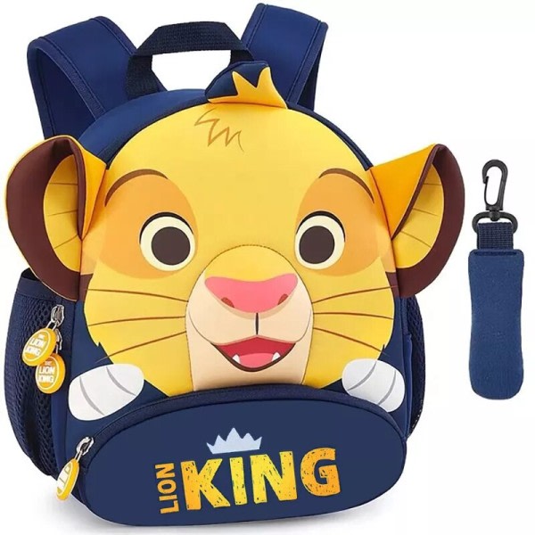 Disney Simba Løven Kongen rygsæk Børn Drenge Tegnefilm Løvekongen Skoletasker