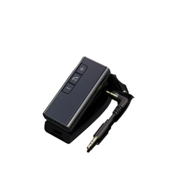 Bluetooth Aux Adapter Trådlös Bil BT Receiver Digital Display Jack Ljud Musik Mik Handsfree