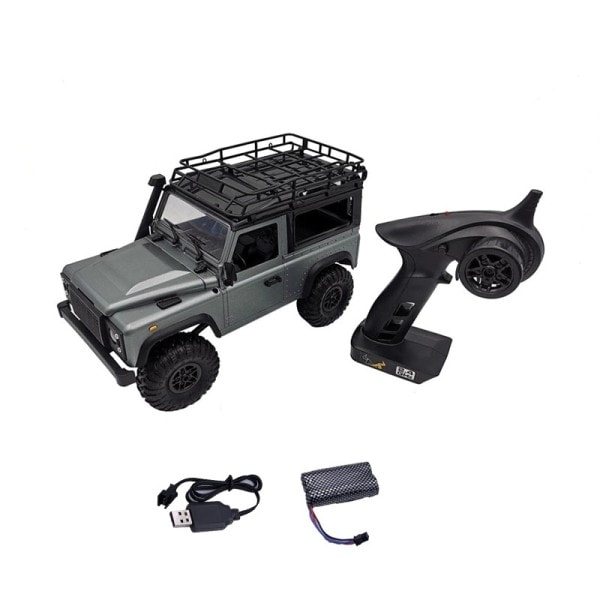 WPL RC Car 2.4G 4WD MN99S MN99-S RC Rock Crawler D90 Defender Pickup Fjernkontroll Kontroll Lastbil Leker