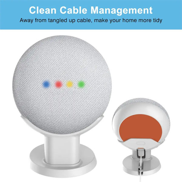 Desktop Stativ For Google Home Mini Nest Mini Voice Assistants Compact Holder Case
