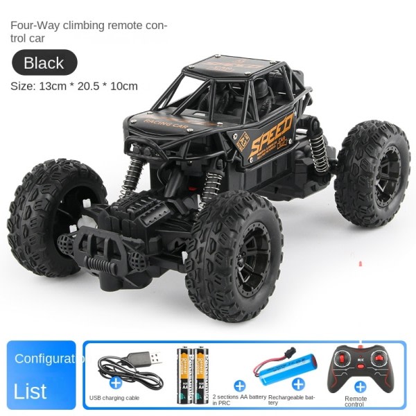 Klättring berg monster 4WD fjärrkontroll bil leksak modell 1:16 terräng fordon bergsklättring bil fjärrkontroll