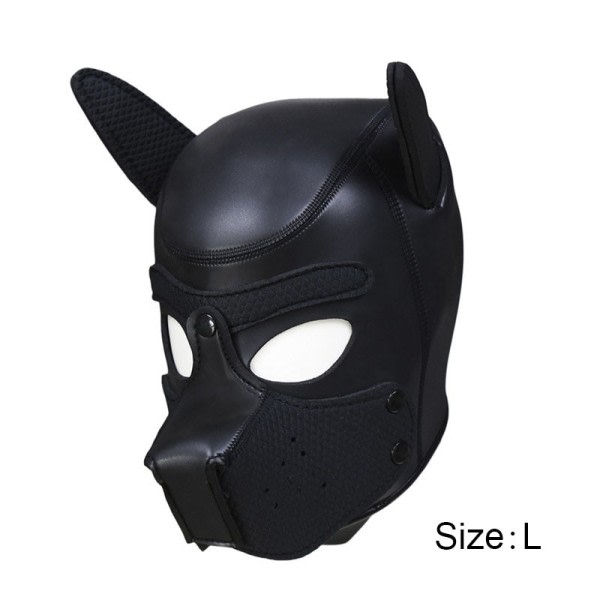 Hvalpe Cosplay Kostumer af Kode Splinterny Forøgelse Large Size Polstret Gummi Fuld Hoved Hjette Maske