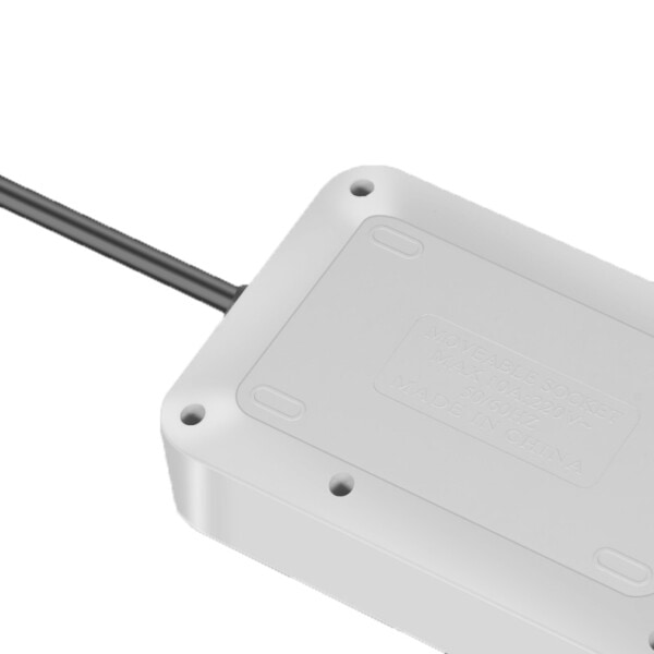Pistoke virta liuska kytkin 1.8 M kaapeli yleis pistorasia 3 USB sähkö jatkojohto pistoke verkko suodatin