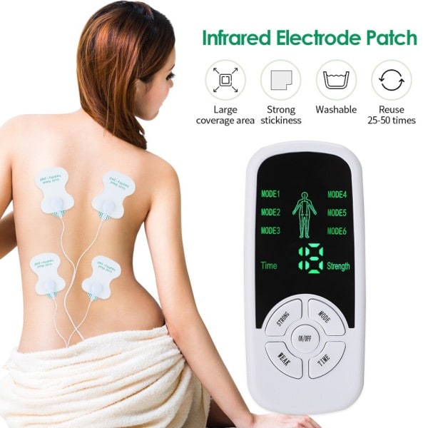 6 tilstande EMS elektrisk muskel terapi stimulator tiere enhed maskine meridian fysioterapi
