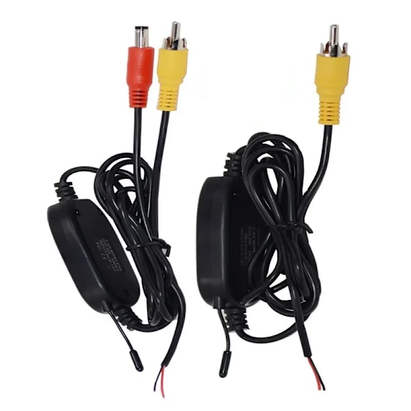 2,4G Trådlös Sändare & Mottagare för Bil Reverse Rear View Backup Kamera och Monitor Parkeringshjälp