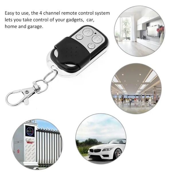 433mhz Fjärrkontroll Nyckel garage dörr kopia kontroll Elektrisk Universell Grind Garage Dörr Fjärr Kontroll