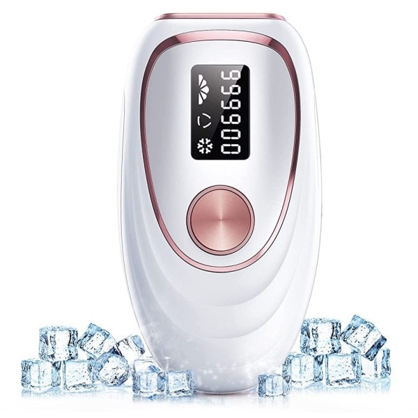 Laser Hår IPL Fjernelse Epilator  Blitser ICE Køling Hjemme Brug Depilador Krop Bikini Ansigts Ben Hårfjerner