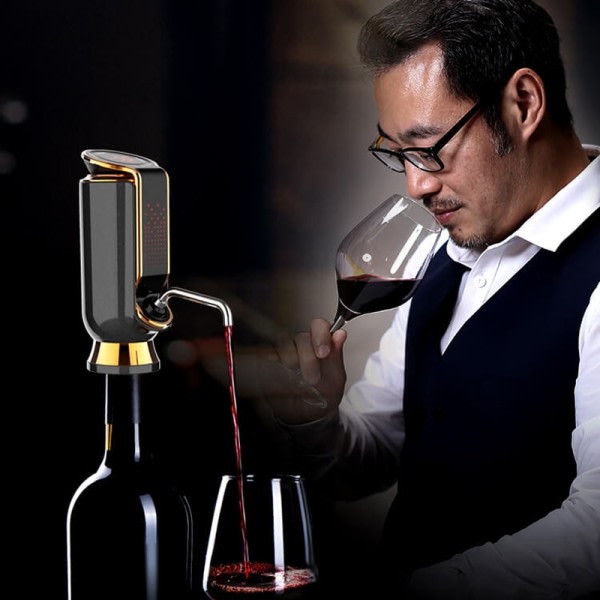 Konservering Vin heller kran elektronisk vin karaffel dispenser elektrisk vin lufter