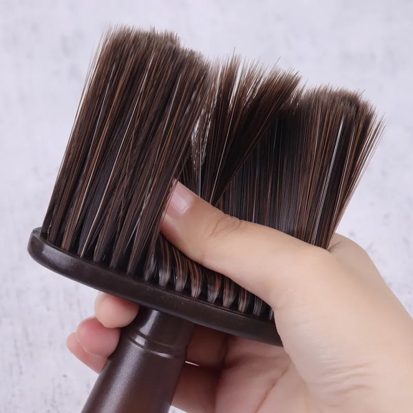 Mjuk hals ansikte dammare borstar frisör hår rengöring hårborste skägg borste salong klippning frisör styling verktyg