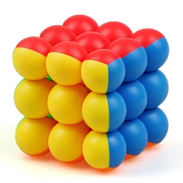 Bold Magic Cubes Professional 3x3x3 6CM Ball Magic Cubes Twist Puzzle Legetøj