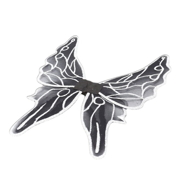Fairy Wings Børn Sort Sommerfugl Vinger Sort Engel Halloween kostumer
