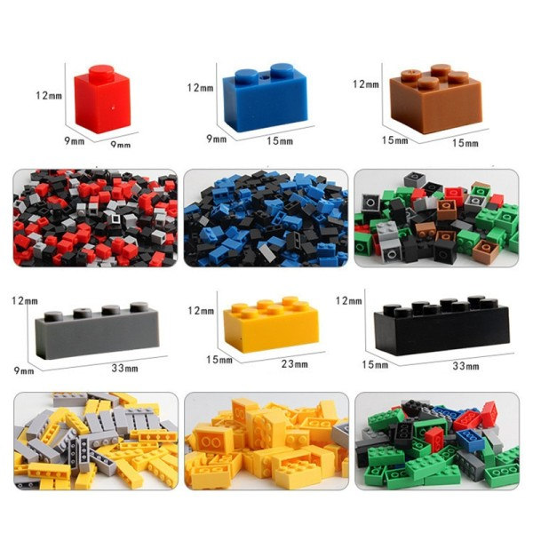 Creative Building Blocks Bulk Sets City Classic Bricks Assembly Brinquedos Educational Lelut