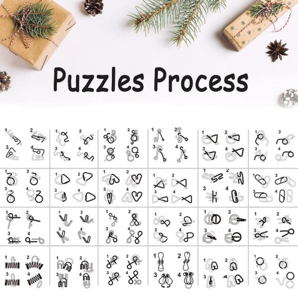 Jul advent kalender kit advent kalender diy pussel leksak för barn tonåringar 24 dagar nedräkning kalender