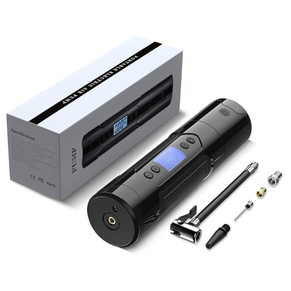 Bærbar Luft Kompressor Dæk Inflator 150 PSI Mini Inflator Pumpe Trådløs Bil Type Pumpe med LED Lampe