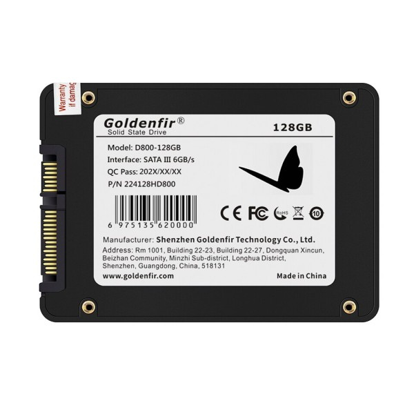 Solid-state enhet ssd 128 GB hårddisk disk