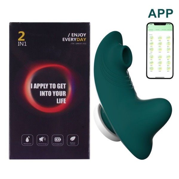 Bluetooth Vibrator För Kvinnor Fjärrkontroll Kontroll Mini Klitoris Sucker