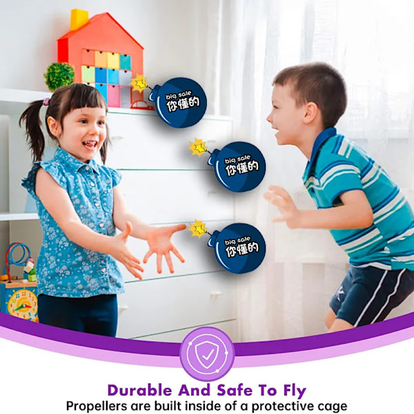Magic Flying Ball Pro Mini Lighting Med LED Lights Remote Control Hand Controlled Boomerang Spinner Legetøj