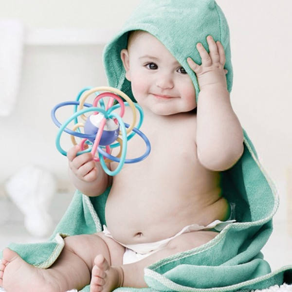 Baby Legetøj Silicone Nyfødt Taktile Sanser Legetøj Birning Ball Rangle Legetøj Træning Touch Hånd Griber til Spædbarn Legetøj