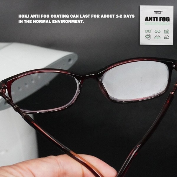 Anti Fog Pyyhi Sumunesto Märkä kangas Silmälaseille Aurinkolasit Suojalasit kypärä suojat