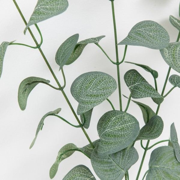 Kunstige planter lange grønne eukalyptus blade jule pynt
