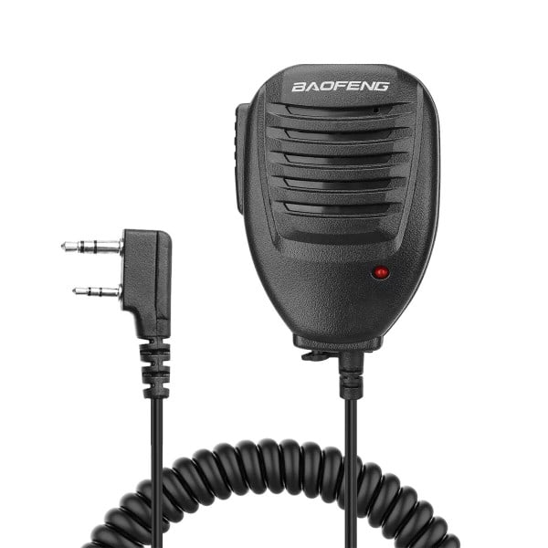 Professionel Skulder Højttaler Mic Mikrofon til Walkie Talkie